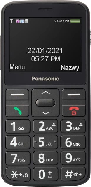 Мобільний телефон PANASONIC KX-TU160 Black (KX-TU160EXB) | Фото 2