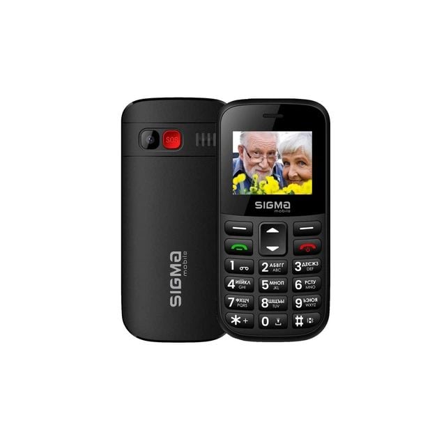 Мобільний телефон Sigma Comfort 50 EASY TYPE-C Black (4827798585214) | Фото 3