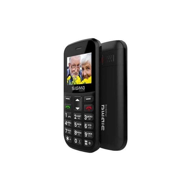 Мобільний телефон Sigma Comfort 50 EASY TYPE-C Black (4827798585214) | Фото 2