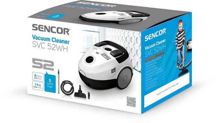 Пилосос SENCOR SVC 52WH-EUE3 | Фото 3