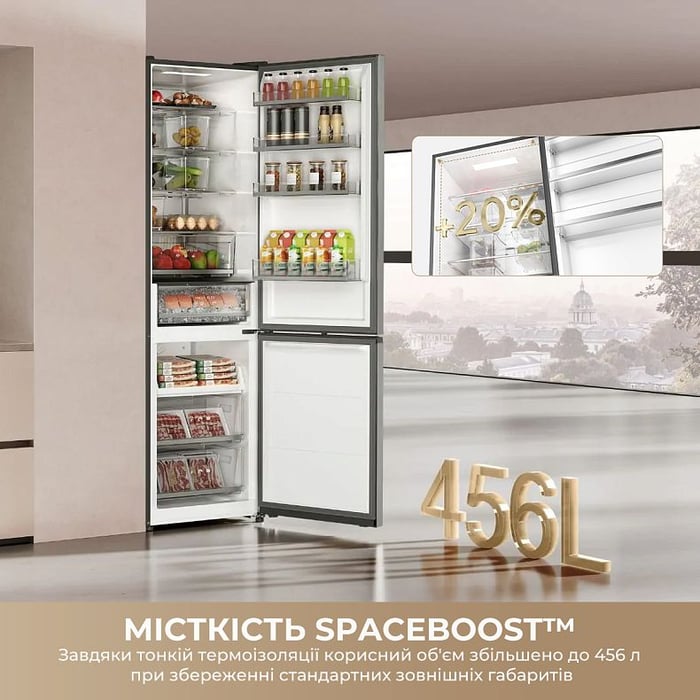 Холодильник Dreame MegaPro 201cm D class-Beige | Фото 3