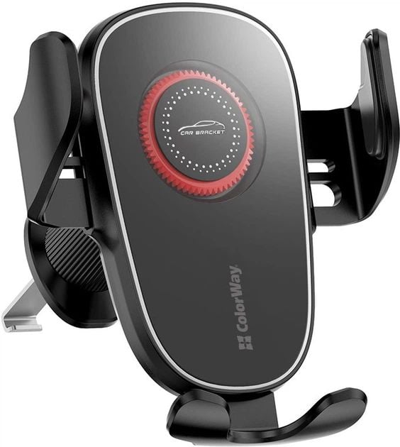 Держатель для смартфона ColorWay ClampSnap Holder Black | Фото 2