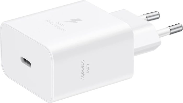 Мережевий зарядний пристрій Samsung 45W Power Adapter (w/o cable) White (EP-T4511NWEGEU) | Фото 3