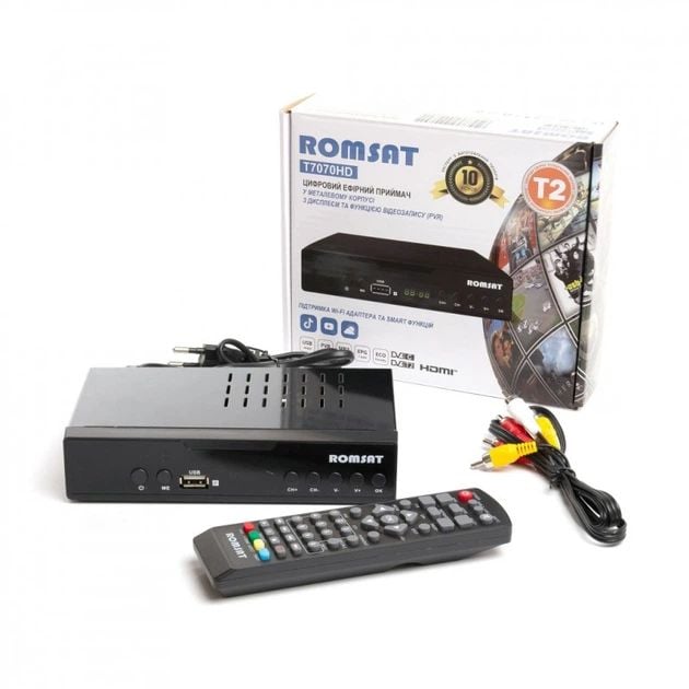 ТВ тюнер ROMSAT T7070HD | Фото 2