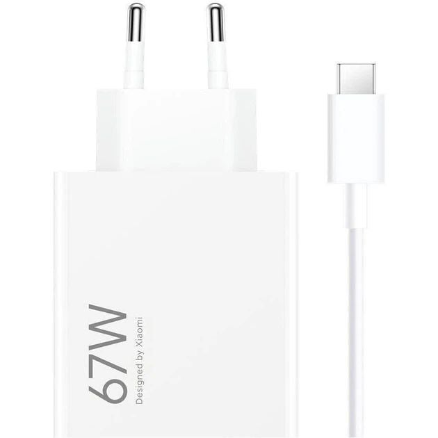 Мережевий зарядний пристрій Xiaomi 67W HyperCharge(Type-A)(BHR9465EU)б | Фото 2