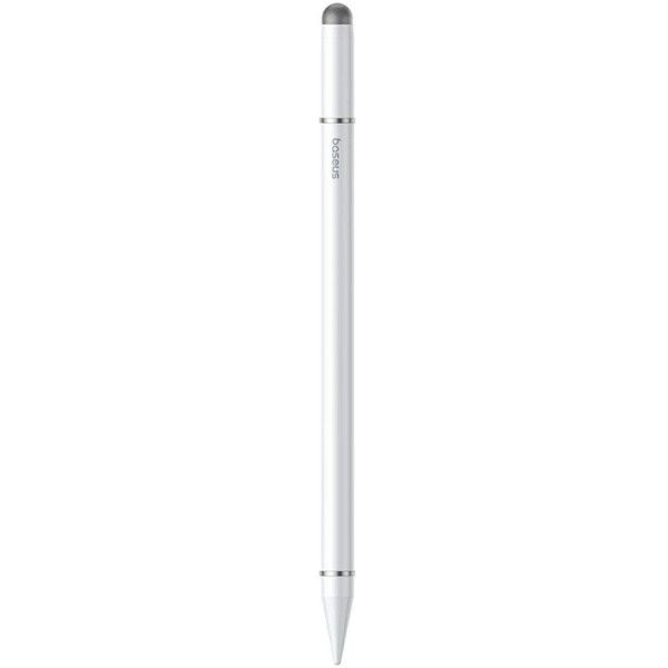Стилус BASEUS Smooth Writing III 3-in-1 Passive Stylus Non-magnetic Version Moon White | Фото 2