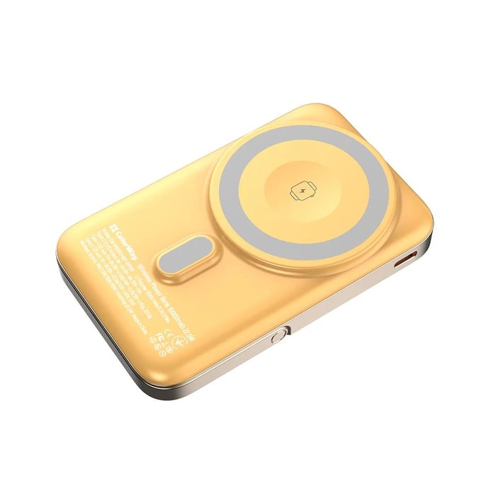 Аккумулятор ColorWay Power Bank 10 000 mAh 15W MagSafe & Watch Wireless Amber (USB-C PD 22.5W) | Фото 3