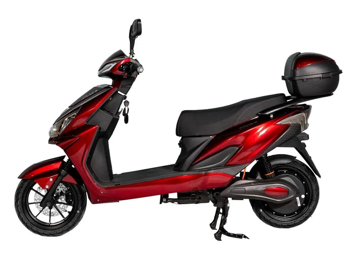 Электроскутер Atlas Journey 2000W Box Red | Фото 3