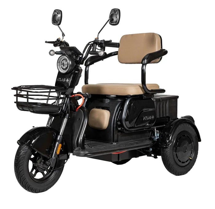 Электроскутер Atlas Elegant Trike Black | Фото 3