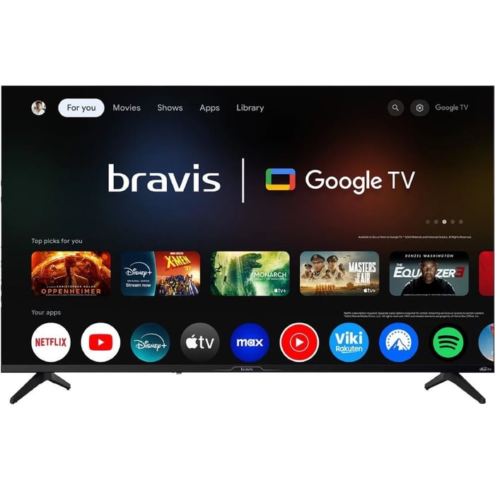 Телевизор BRAVIS 43L7000Q | Фото 3