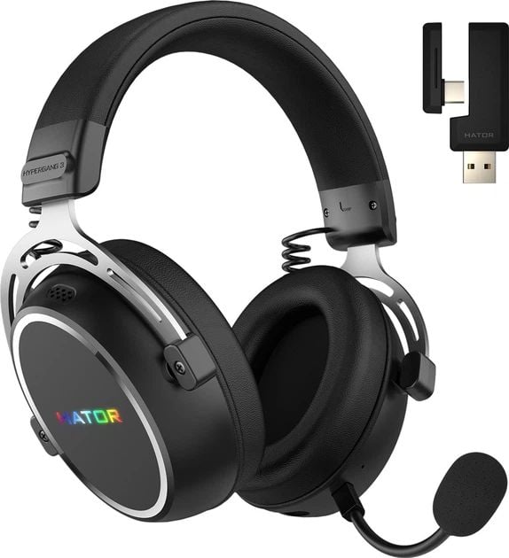 Наушники Игровые HYPERGANG 3 Hi-Res (ESH55) wireless black | Фото 2