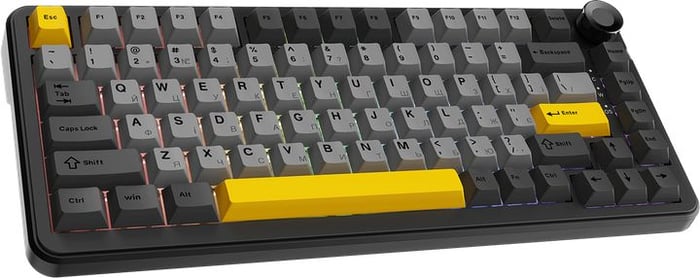 Клавиатура Ajazz AK820 MAX PLUS Daydream Switch RGB Wireless/Bluetooth/USB Black (AK820MAX-DD-BGY) | Фото 3