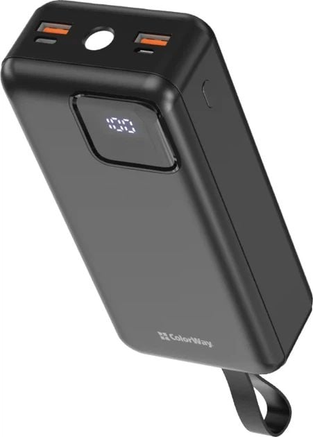 Аккумулятор ColorWay 30000 mAh EnergyHub (USB QC4.0 + USB-C PD22.5W) Black | Фото 3