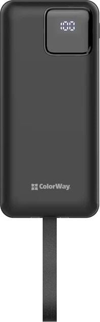 Аккумулятор ColorWay 30000 mAh EnergyHub (USB QC4.0 + USB-C PD22.5W) Black | Фото 2