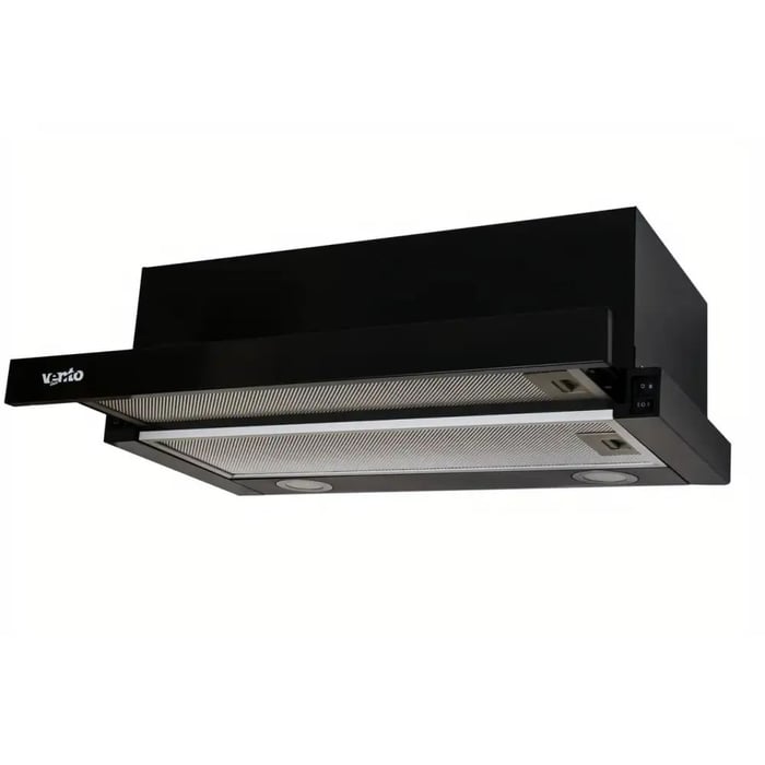 Вытяжка встроенная Ventolux GARDA 60 BK (900) LED 2S | Фото 2