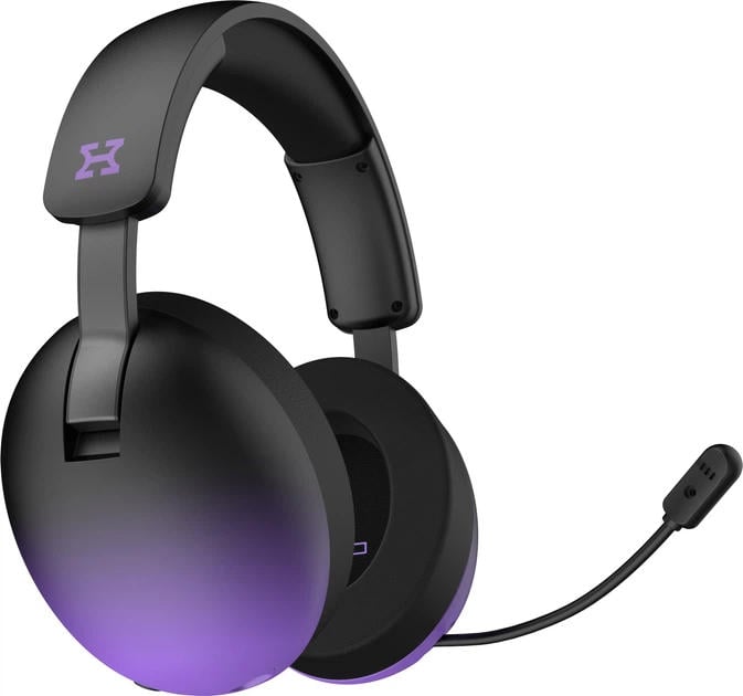 Наушники Игровые Hator Hellyberry HH30 PRO wireless (HH30_PRO_wireless_BV) black-violet gradient | Фото 3