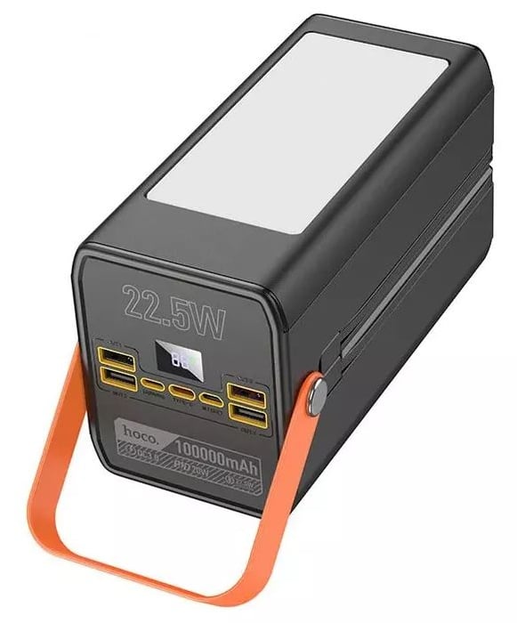 Повербанк Hoco УМБ DB49 Action 22.5W fully compatible 100 000mAh Black | Фото 3