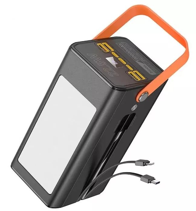 Повербанк Hoco УМБ DB49 Action 22.5W fully compatible 100 000mAh Black | Фото 2