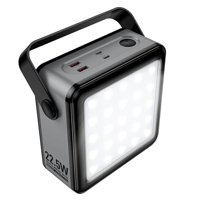 Повербанк Hoco J161 Power 22.5W+PD20W fully compatible power bank with lighting 80 000mAh Black | Фото 2