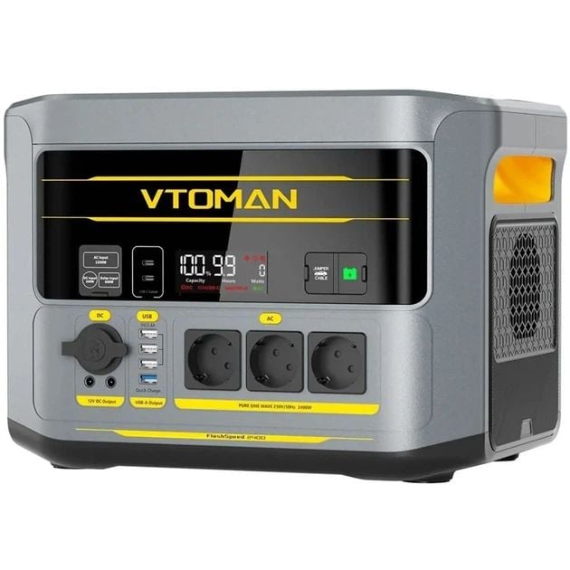 Зарядна станція Vtoman FlashSpeed 2400 2400W 1408Wh LiFePO4 (FlashSpeed 2400) | Фото 3