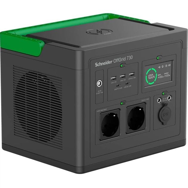 Зарядная станция Schneider Electric 700, 738Wh (PPS730-GR) | Фото 3