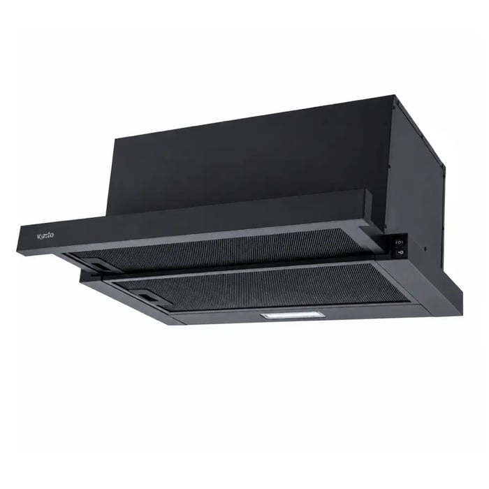 Витяжка вбудована Ventolux GARDA 60 BK (1100) LED 2S | Фото 2