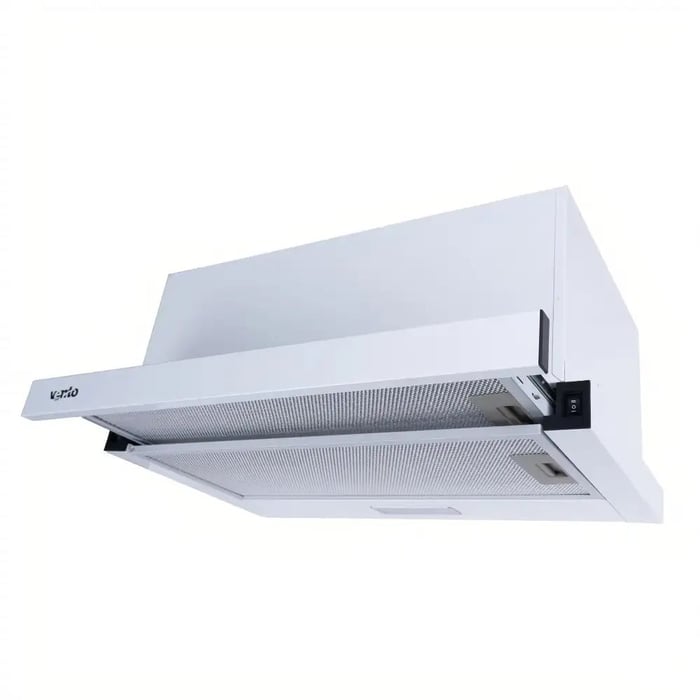 Витяжка вбудована Ventolux GARDA 60 WH (1000) LED 2S | Фото 2