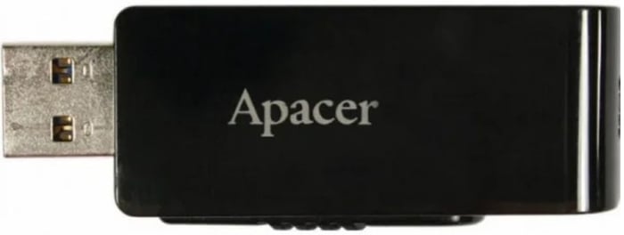 Флеш USB APACER AH350 32GB Black | Фото 2